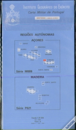 Capa do artigo Carta Militar de Portugal - Açores (esc.1:25,000) nº 26 - BRETANHA