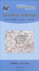 Carta Militar de Portugal (esc.1:25,000) nº 101 - ERMELO