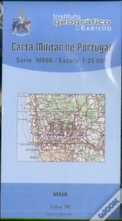 Capa do artigo Carta Militar de Portugal (esc.1:25,000) nº 110 - MAIA
