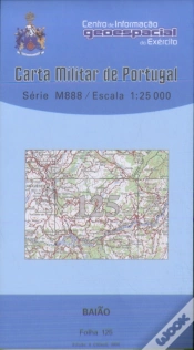 Capa do artigo Carta Militar de Portugal (esc.1:25,000) nº 125 - BAIÃO
