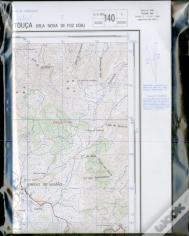 Carta Militar de Portugal (esc.1:25,000) nº 140 - TOUÇA