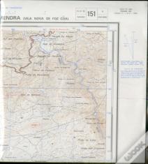 Carta Militar de Portugal (esc.1:25,000) nº 151 - ALMENDRA