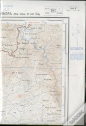 Capa do artigo Carta Militar de Portugal (esc.1:25,000) nº 151 - ALMENDRA