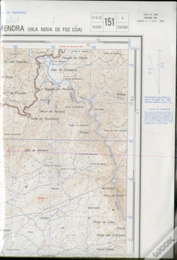 Capa do artigo Carta Militar de Portugal (esc.1:25,000) nº 151 - ALMENDRA