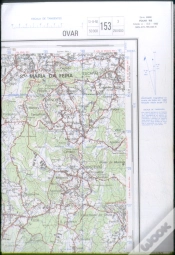 Capa do artigo Carta Militar de Portugal (esc.1:25,000) nº 153 - OVAR