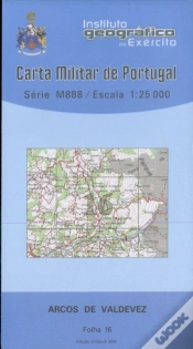 Capa do artigo Carta Militar de Portugal (esc.1:25,000) nº 16 - ARCOS DE VALDEVEZ