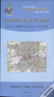 Capa do artigo Carta Militar de Portugal (esc.1:25,000) nº 17 - LINDOSO