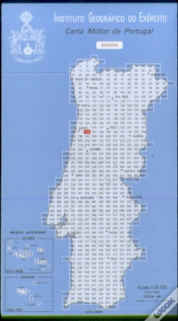 Capa do artigo Carta Militar de Portugal (esc.1:25,000) nº 186 - ÁGUEDA