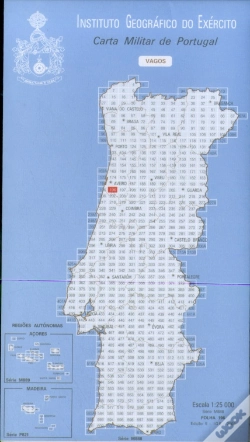 Capa do artigo Carta Militar de Portugal (esc.1:25,000) nº 196 - VAGOS