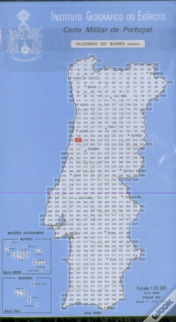 Capa do artigo Carta Militar de Portugal (esc.1:25,000) nº 207 - VILARINHO DO BAIRRO