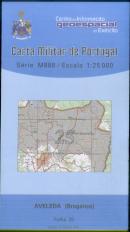 Carta Militar de Portugal (esc.1:25,000) nº 25 - AVELEDA