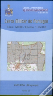 Capa do artigo Carta Militar de Portugal (esc.1:25,000) nº 25 - AVELEDA