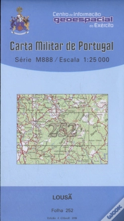 Capa do artigo Carta Militar de Portugal (esc.1:25,000) nº 252 - LOUSÃ