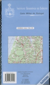 Capa do artigo Carta Militar de Portugal (esc.1:25,000) nº 261 - LOURIÇAL