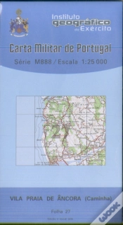 Capa do artigo Carta Militar de Portugal (esc.1:25,000) nº 27 - VILA PRAIA DE ANCORA