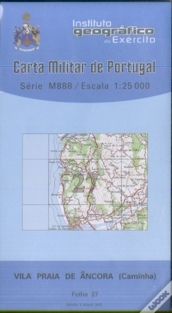 Capa do artigo Carta Militar de Portugal (esc.1:25,000) nº 27 - VILA PRAIA DE ANCORA