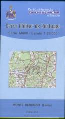 Carta Militar de Portugal (esc.1:25,000) nº 273 - MONTE REDONDO