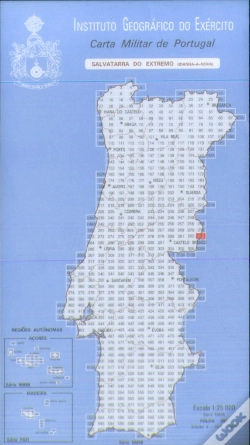 Capa do artigo Carta Militar de Portugal (esc.1:25,000) nº 283 - SALVATERRA DO EXTREMO