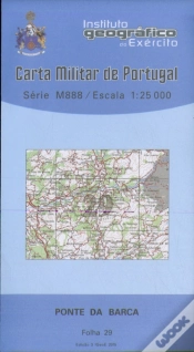 Capa do artigo Carta Militar de Portugal (esc.1:25,000) nº 29 - PONTE DA BARCA