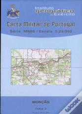 Carta Militar de Portugal (esc.1:25,000) nº 3 - MONÇÃO
