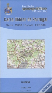 Capa do artigo Carta Militar de Portugal (esc.1:25,000) nº 309 - VILA NOVA DE OUREM