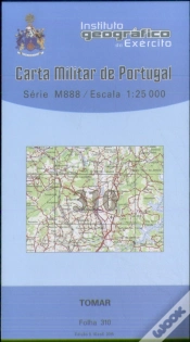 Capa do artigo Carta Militar de Portugal (esc.1:25,000) nº 310 - TOMAR