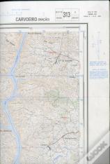 Carta Militar de Portugal (esc.1:25,000) nº 313 - CARVOEIRO
