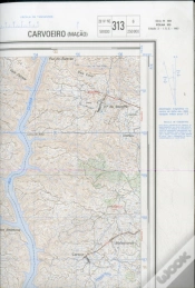 Capa do artigo Carta Militar de Portugal (esc.1:25,000) nº 313 - CARVOEIRO