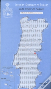Capa do artigo Carta Militar de Portugal (esc.1:25,000) nº 325 - PÓVOA E MEADAS
