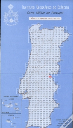 Capa do artigo Carta Militar de Portugal (esc.1:25,000) nº 325 - PÓVOA E MEADAS
