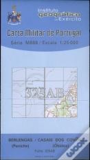 Carta Militar de Portugal (esc.1:25,000) nº 325A/B - RETORTA