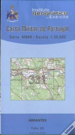 Capa do artigo Carta Militar de Portugal (esc.1:25,000) nº 331 - ABRANTES