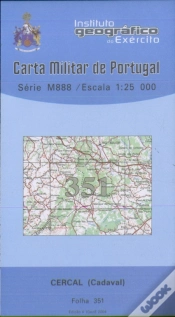 Capa do artigo Carta Militar de Portugal (esc.1:25,000) nº 351 - CERCAL