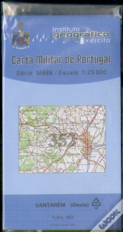 Capa do artigo Carta Militar de Portugal (esc.1:25,000) nº 352 - ALMOSTER