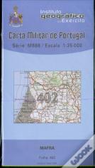 Carta Militar de Portugal (esc.1:25,000) nº 402 - MAFRA