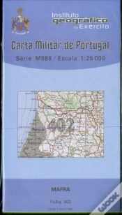 Capa do artigo Carta Militar de Portugal (esc.1:25,000) nº 402 - MAFRA