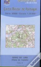 Carta Militar de Portugal (esc.1:25,000) nº 41 - GERAZ DO LIMA