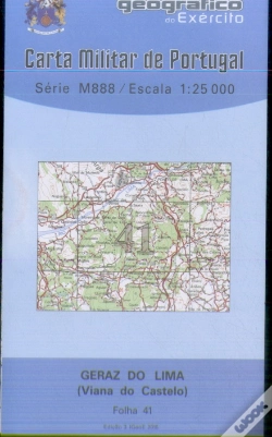 Capa do artigo Carta Militar de Portugal (esc.1:25,000) nº 41 - GERAZ DO LIMA