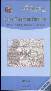 Capa do artigo Carta Militar de Portugal (esc.1:25,000) nº 416 - SINTRA
