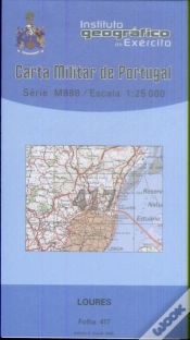 Capa do artigo Carta Militar de Portugal (esc.1:25,000) nº 417 - Loures