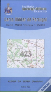 Capa do artigo Carta Militar de Portugal (esc.1:25,000) nº 423 - ALDEIA DA SERRA