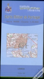 Capa do artigo Carta Militar de Portugal (esc.1:25,000) nº 431 - Lisboa