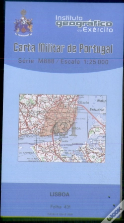 Capa do artigo Carta Militar de Portugal (esc.1:25,000) nº 431 - Lisboa