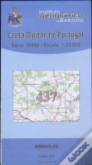 Carta Militar de Portugal (esc.1:25,000) nº 437 - ARRAIOLOS