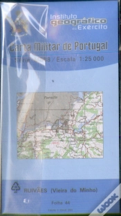 Capa do artigo Carta Militar de Portugal (esc.1:25,000) nº 44 - RUIVÃES
