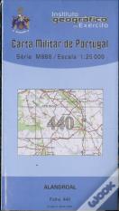 Carta Militar de Portugal (esc.1:25,000) nº 440 - ALANDROAL