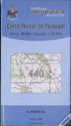 Capa do artigo Carta Militar de Portugal (esc.1:25,000) nº 440 - ALANDROAL