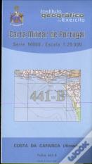Carta Militar de Portugal (esc.1:25,000) nº 441B - COSTA DA CAPARICA