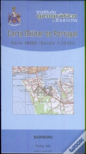Capa do artigo Carta Militar de Portugal (esc.1:25,000) nº 442 - BARREIRO