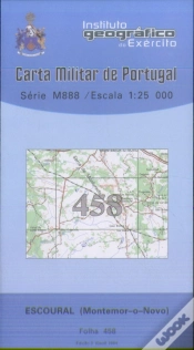 Capa do artigo Carta Militar de Portugal (esc.1:25,000) nº 458 - ESCOURAL